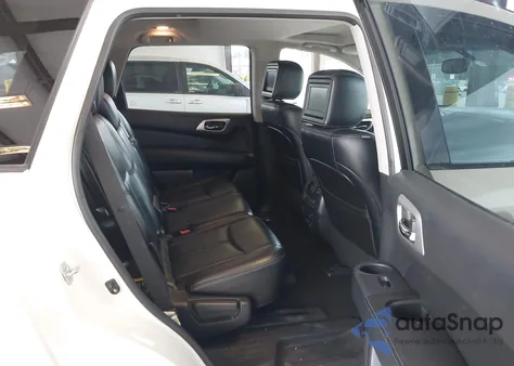 2014 Nissan Pathfinder Platinum z USA, uszkodzony, nr VIN 5N1AR2MM2EC723952